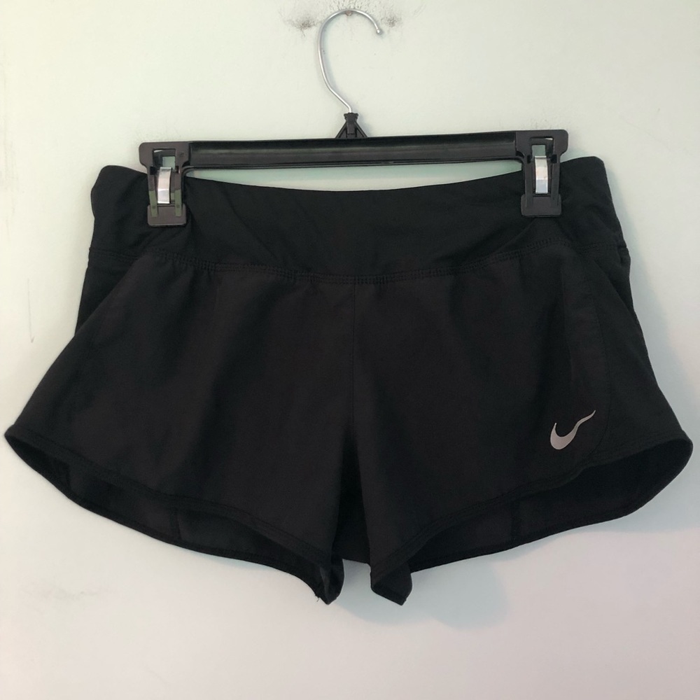 Nike Dri-Fit Black Athletic Shorts Size Medium